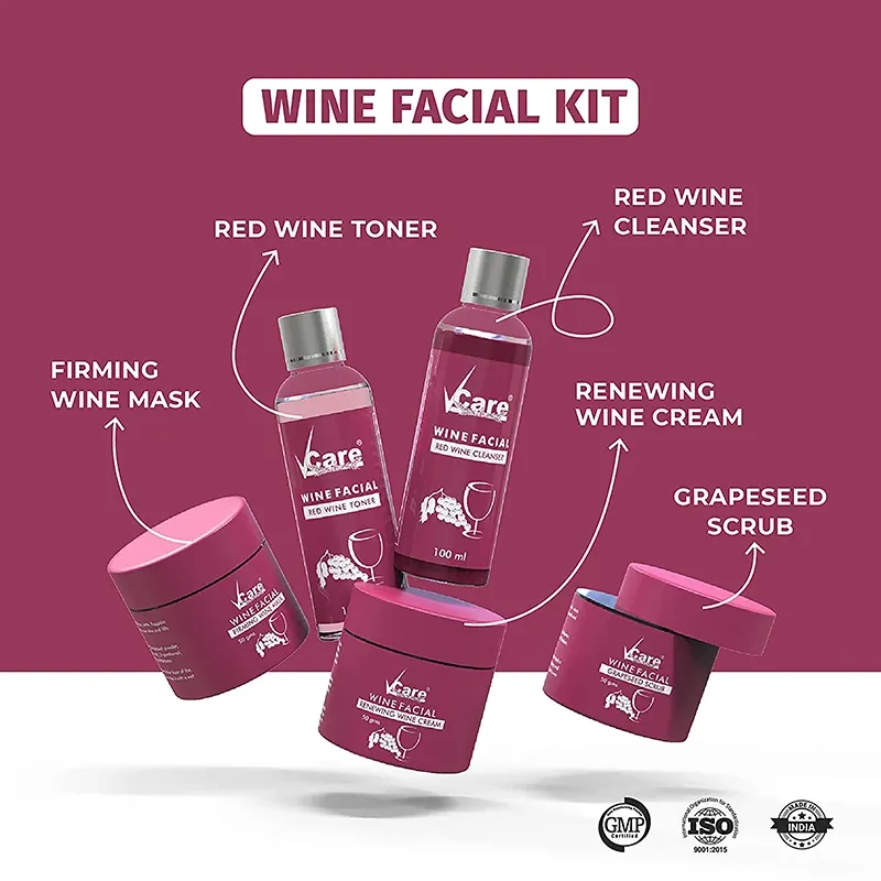 best red wine facial kit
